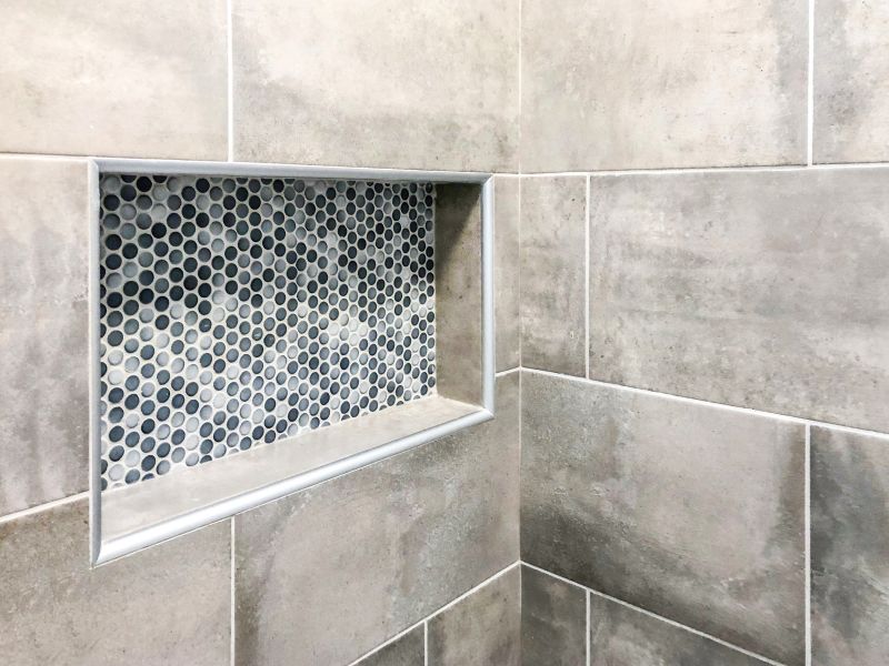 Compact Shower Niche Ideas
